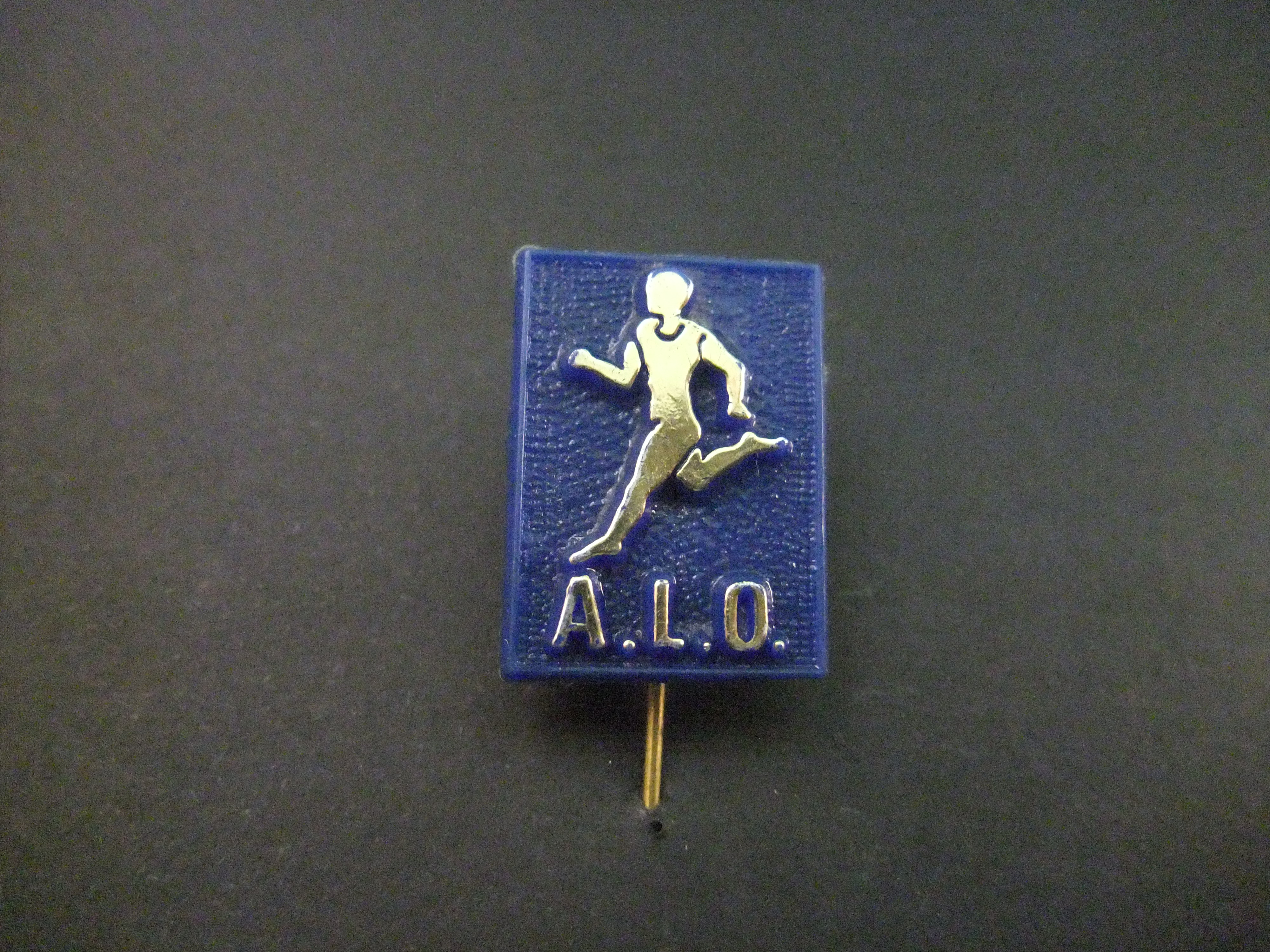 A.L.O. ( Academie voor Lichamelijke Opvoeding)blauw